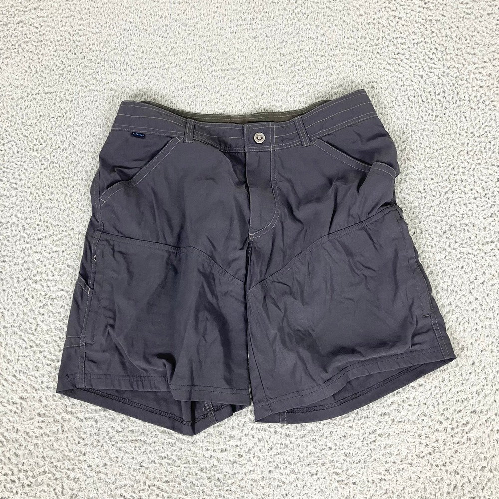 KUHL Shorts Mens 34 Gray Renegade Cargo Hiking Performance Outdoor